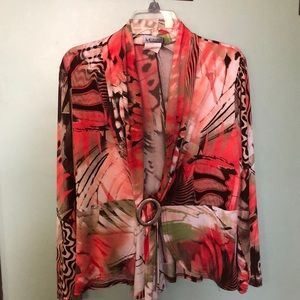 🌼Multi Coloured Coverup Blouse🌼